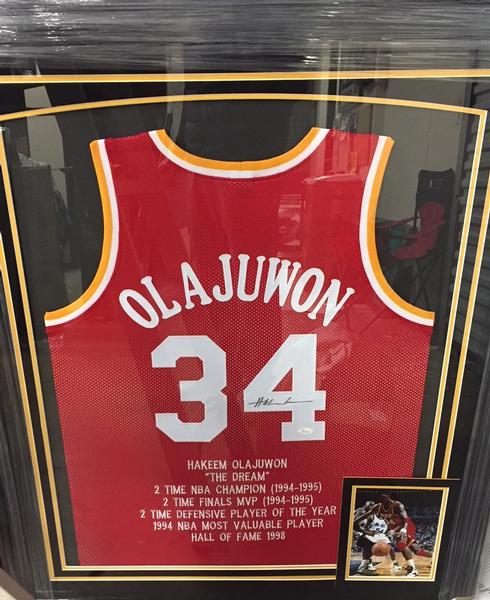 hakeem olajuwon champion jersey