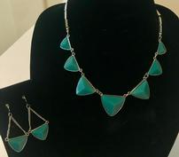 NECKLACE AND EARINGS SET 202//177