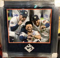 ASTROS 3 AUTOGRAPH PIECE 202//195