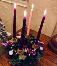 Decorated Advent Wreath #1 202//232