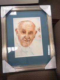 Beautiful & Unique Painting of Pope Francis 202//269