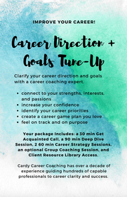 Cardy Career Coaching Package 181//280