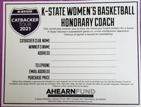 K-State Women's Backetball Honorary Coach 202//154