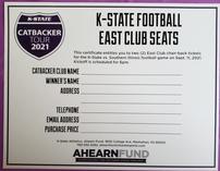 K-State Football East Club Seats 202//157