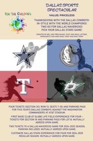 The Ultimate Dallas Sports Experience 186//280