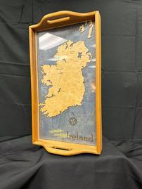 "Ireland" Wooden Tray 202//269