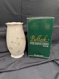 Belleek Irish China Butterfly Vase 202//269