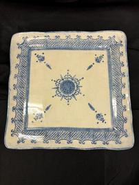 Arte Italicia Square Blue and White Platter 202//269