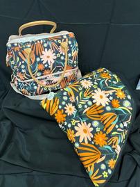 Floral Cooler Bag with Picnic Blanket 202//269