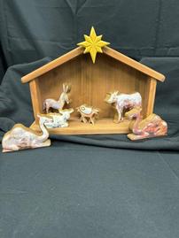 Glory Haus Wooden Nativity Scene 202//269