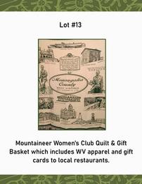 WV Quilt & Gift Basket 202//261