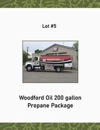 Woodford Oil 200 Gallons Propane 202//261