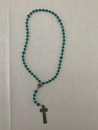 Handmade Green Rosary 202//269