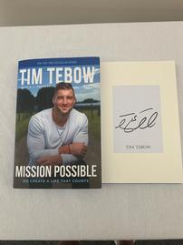 "Mission Possible" Autographed By Tim Tebow 202//269