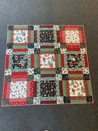 Woodland Handmade Christmas Quilt & Star Ornament 202//269