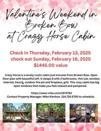 Valentine's Weekend in Broken Bow 202//262