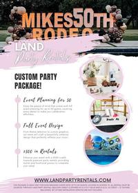 Custom Party Package 200//280