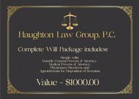 Haughton Law Will Package 202//144